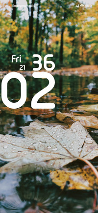 Floating leaf
