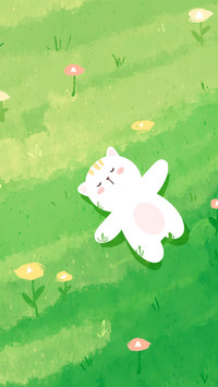 Soft and warm lawn