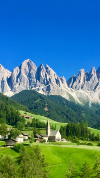 The highest mountain range in europe