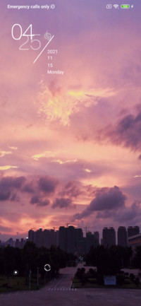 Dynamic sunset