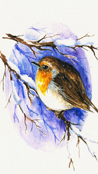 Healing oil painting
