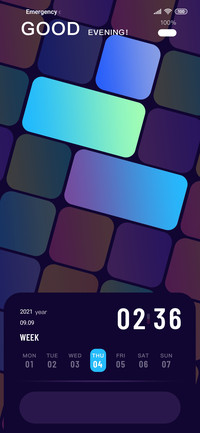 Shining color