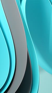 Wavy bluegray gradations