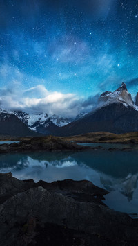唯美星空风景高清壁纸下载
