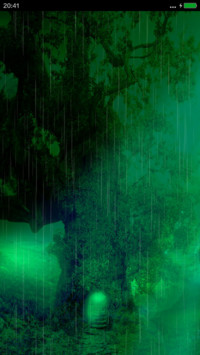 皎洁的月光【下雨动态】
