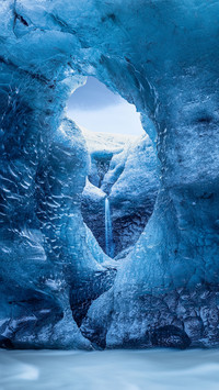 Cave ice