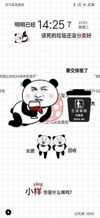 人脸熊猫 回收辣鸡