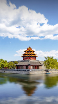 Cold knowledge of the palace museum corner tower
