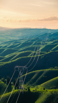 Continuous hills