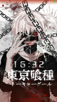  解锁特效 东京喰种【开机动画+三锁屏+音乐界面】