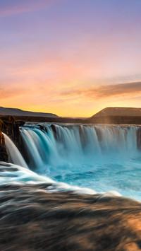 The Breathtaking Landscape of Godafoss Waterfall