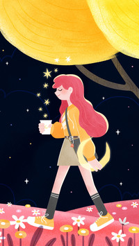 步行星球