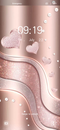 Pink metal curve