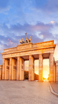Brandenburg Gate in Berlin, Germany
