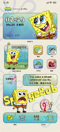 海绵宝宝 超Q全家福