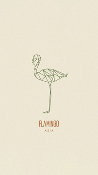 Cartoon silhouette of animals in solid colors