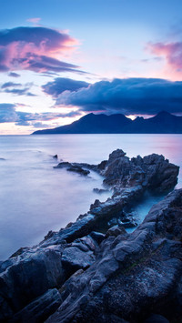 Rocks of eiger island