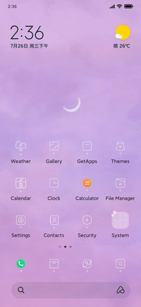 Star dreamy purple
