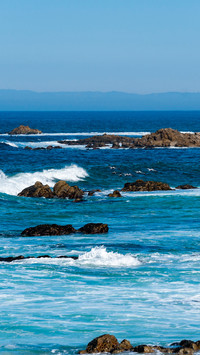 The reefs on the west coast