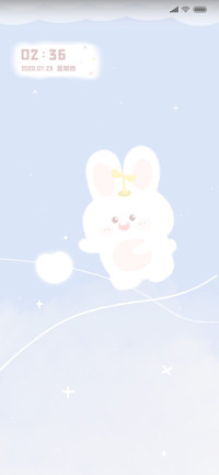 天空萌兔