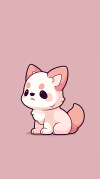 Q版小柴犬-拍信图库