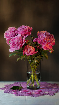 The temperature of a bunch of flowers 95
