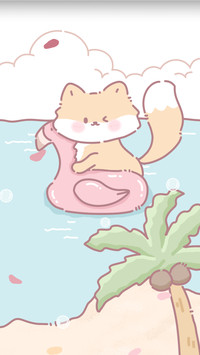 Lovely fox beach story