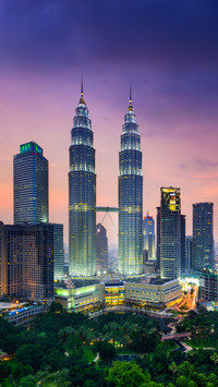 Kuala Lumpur, Malaysia City Skyline