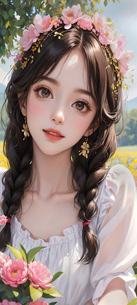 甜美女孩