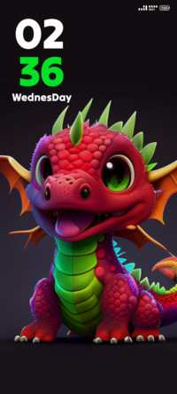 Cute Baby Dragon