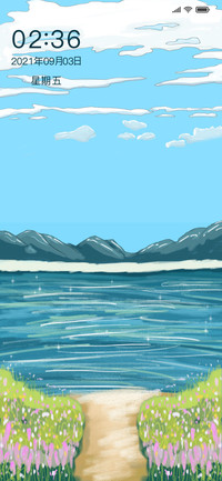 海边的风景