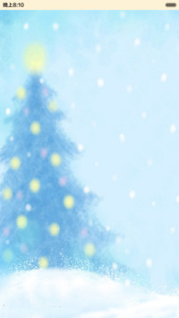 雪人和圣诞树（音乐锁屏+全图标）