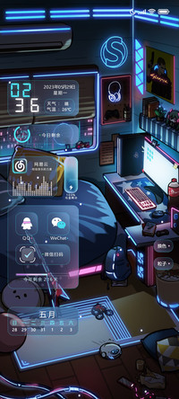 夜与霓虹之屋