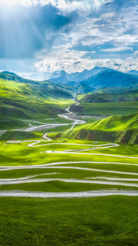 Green museum in xinjiang