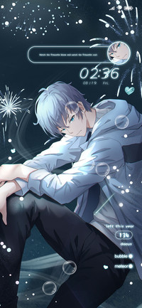 faded fireworks