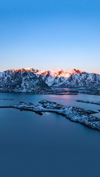 Sunset in Lofoten, Norway
