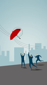 What are you most afraid of on windy days