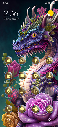 dragon pink