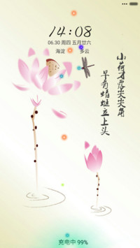 荷花情