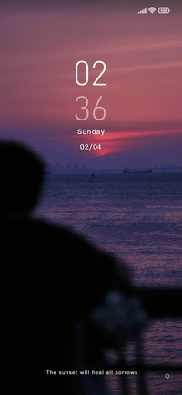 Watch the sunset