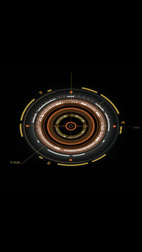 Electron disk yellow