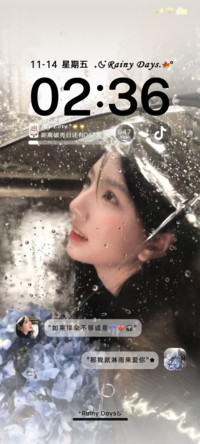 ins 陷入雨天