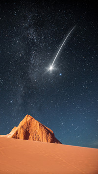 Extraterrestrial meteors