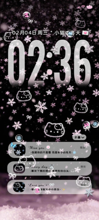 雪花猫猫 双色重感