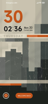 Vintage wall