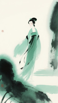 青衫落落