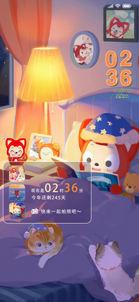 阿狸 惬意生活