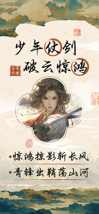 少年仗剑破云惊鸿