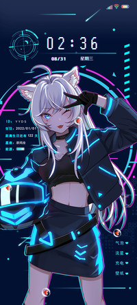 朋克机车少女