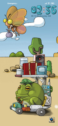 Dreaming Frog